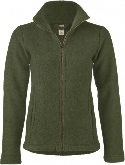Engel - Women's Jacke Tailliert - Wolljacke Gr 46/48 oliv