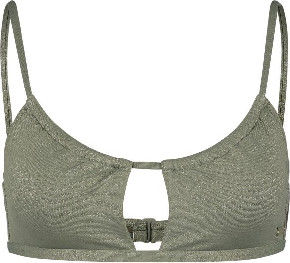 Roxy - Women's Shiny Wave Bralette - Bikini-Top Gr M oliv