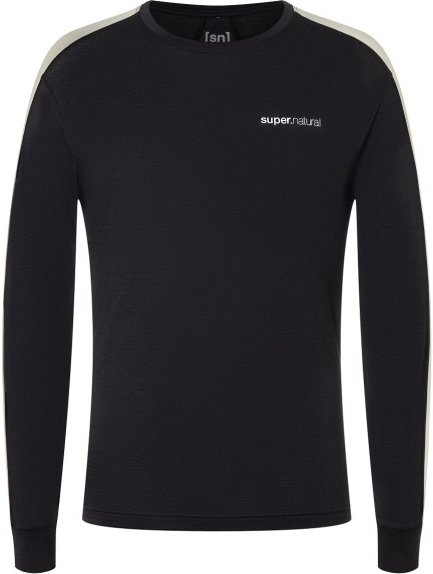 Thumbnail - super.natural - Alarm Running L/S - Longsleeve Gr XL schwarz