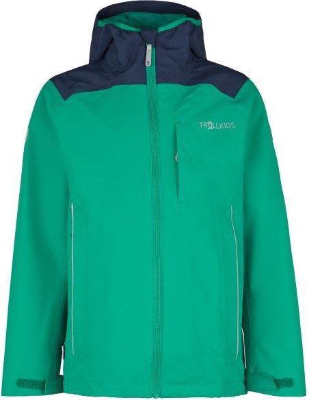 Trollkids - Kids Bergen Jacket - Regenjacke Gr 116 türkis