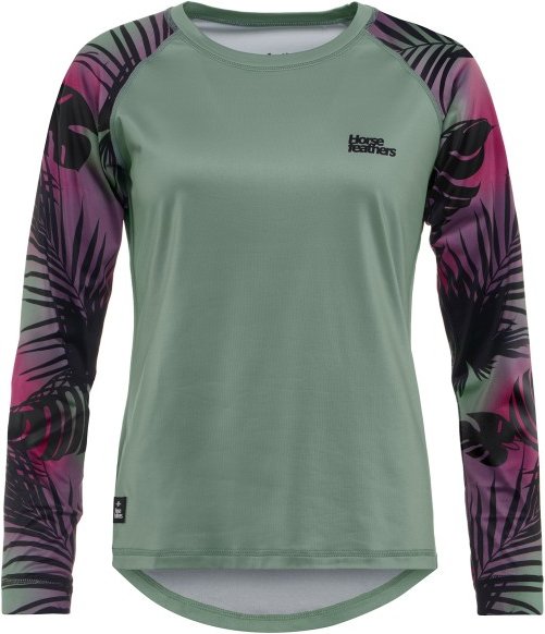 Horsefeathers - Women's Deco L/S Bike Jersey - Radtrikot Gr L bunt