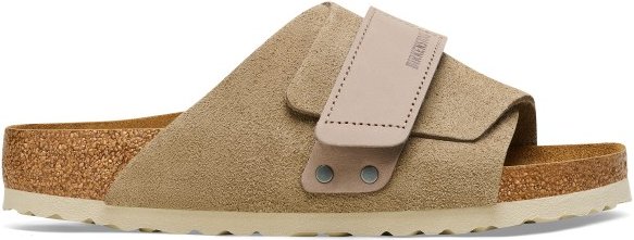Birkenstock - Kyoto Nubuck/Suede Leather - Sandalen Gr 41 - Narrow beige
