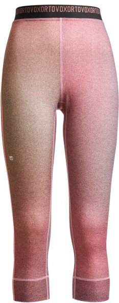 Ortovox - Women's 185 Rock'N'Wool Print Short Pants - Merinounterwäsche Gr L rosa