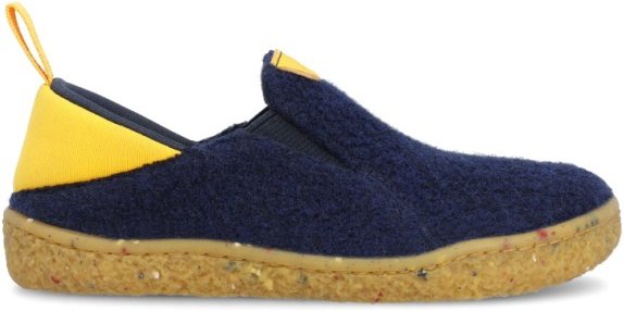 Thumbnail - Groundies - Kid's Uppsala - Barfußschuhe Gr 34 blau/gelb