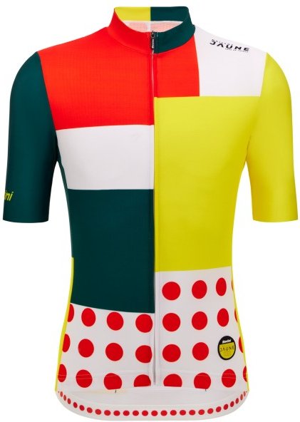 Thumbnail - Santini - Maillot Jaune Official Jersey - Radtrikot Gr M bunt
