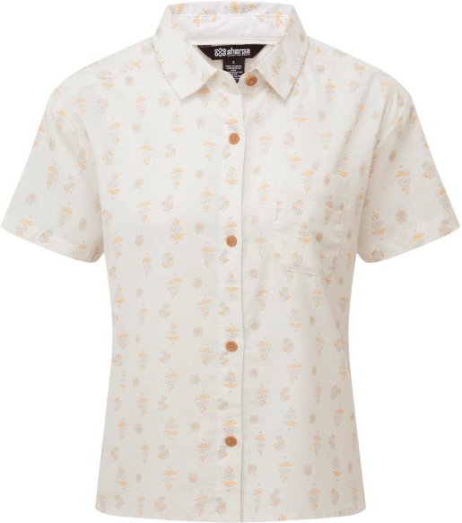 Sherpa - Women's Jaya Camp Shirt - Bluse Gr L beige/weiß