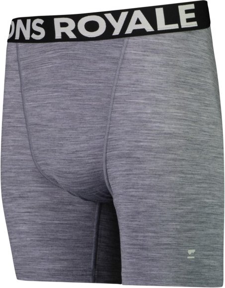 Mons Royale - Hold 'em Boxer - Merinounterwäsche Gr M grau