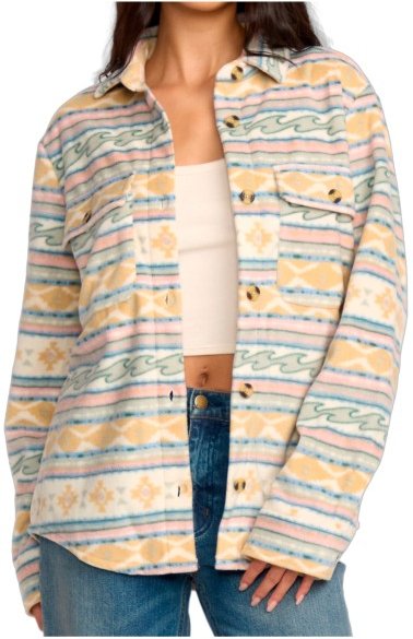 Thumbnail - Billabong - Women's Forge Fleece - Hemd Gr S beige
