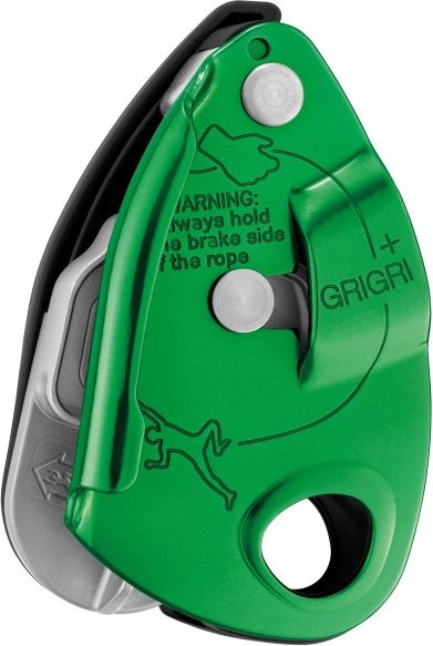 Petzl - Belay Device Grigri + - Sicherungsgerät grün
