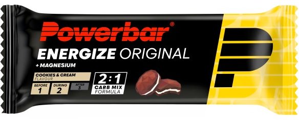 PowerBar - Energize Original Cookies Cream - Energieriegel Gr 55 g cookies & cream