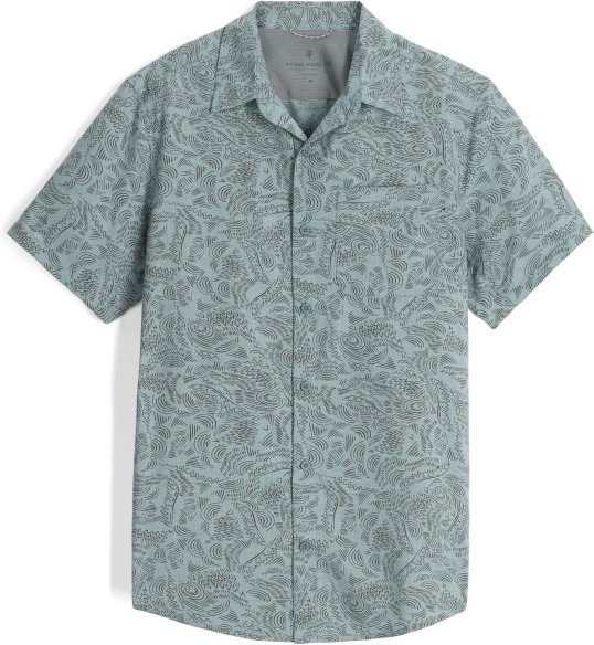 Royal Robbins - Amp Lite II S/S - Hemd Gr S türkis/grau