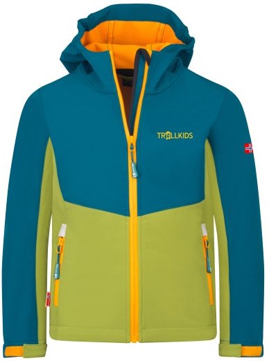 Trollkids - Kid's Kristiansand Jacket - Softshelljacke Gr 152 blau