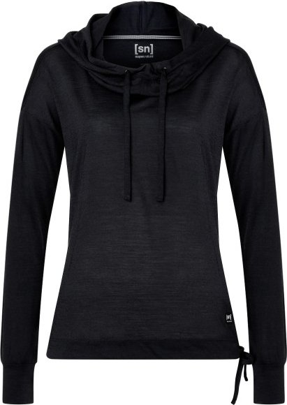 Thumbnail - super.natural - Women's Funnel Hoody Gr XS schwarz