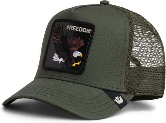 Goorin - Trucker Cap The Freedom Eagle - Cap Gr One Size oliv