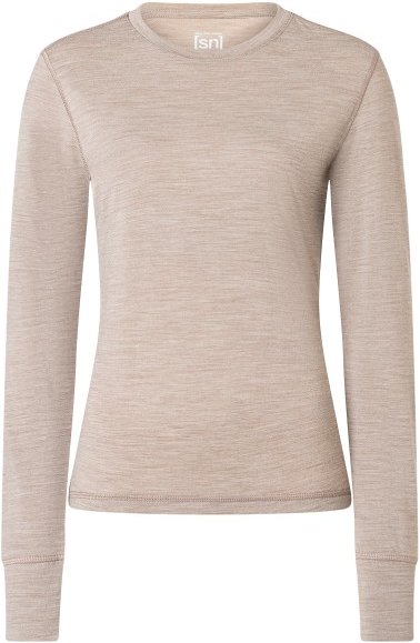 super.natural - Women's Tundra 175 L/S - Longsleeve Gr L beige