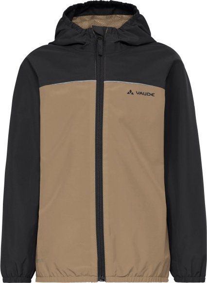 Vaude - Kid's Turaco Jacket III - Regenjacke Gr 98 beige/schwarz