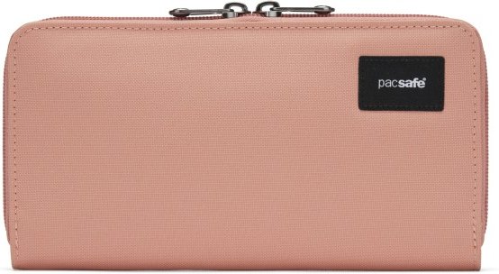 Pacsafe - RFIDsafe Continental Wallet - Geldbeutel Gr 20 x 10 x 2 cm rosa