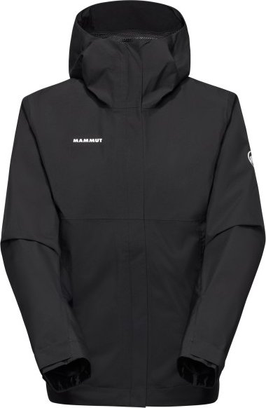 Mammut - Women's Treeline Light Hardshell Hooded Jacket - Regenjacke Gr M schwarz
