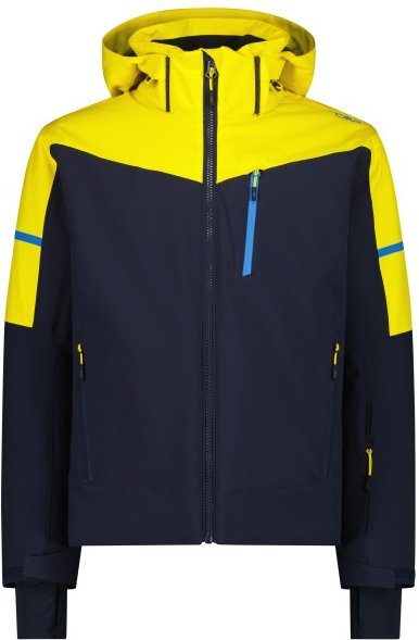 CMP - Jacket with Zip Hood - Regenjacke Gr 56 blau