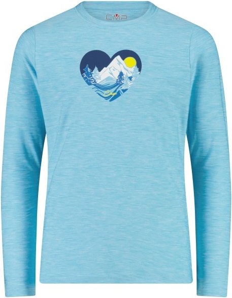 CMP - Girl's Jersey T-Shirt - Longsleeve Gr 152 blau