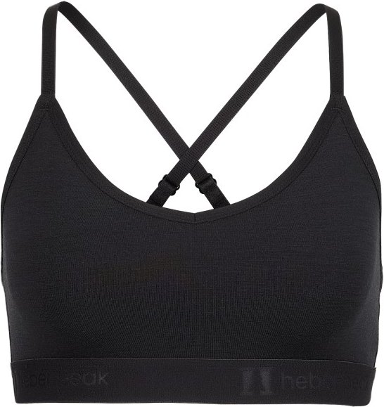 Heber Peak - Women's MerinoMix165 PineconeHe. Soft Bra - Merinounterwäsche Gr 3XL schwarz