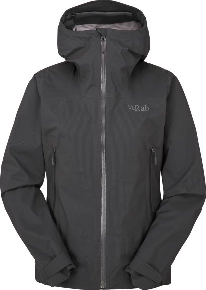 Thumbnail - Rab - Women's Firewall Light Jacket - Regenjacke Gr 40 grau