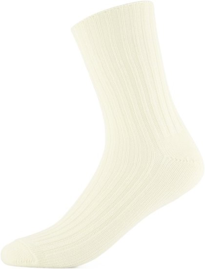 Joha - Kid's Uld-Sok - Merinosocken Gr 35-38 weiß