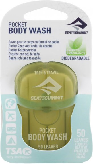 Sea to Summit - Pocket Body Wash - Reiseseife Gr 50 Blätter multicolor