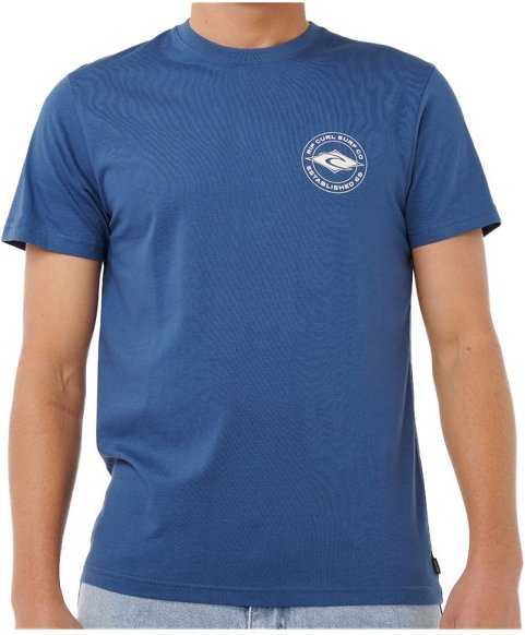Thumbnail - Rip Curl - Staple Tee - T-Shirt Gr M blau