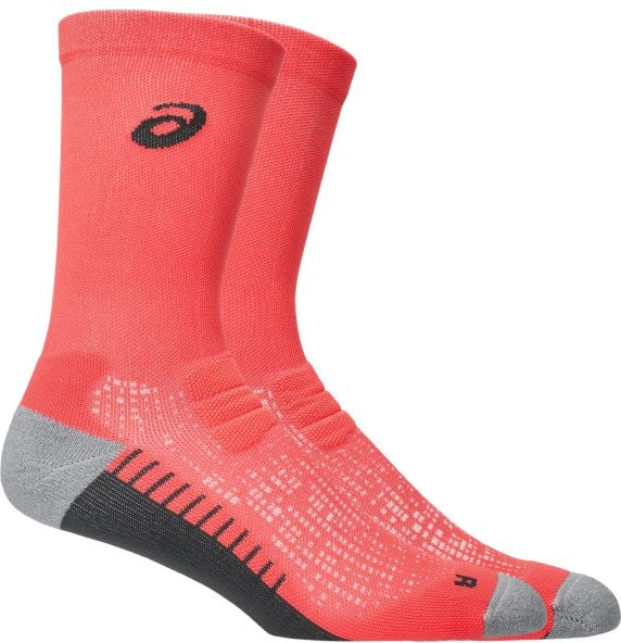 Asics - Performance Run Sock Crew - Laufsocken Gr 43-46 rot