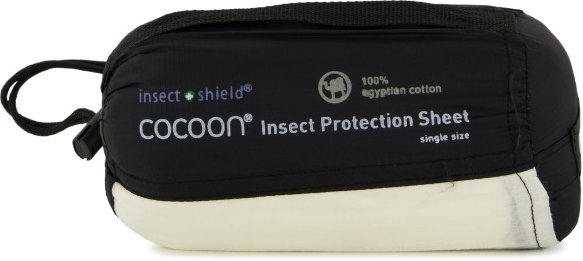 Thumbnail - Cocoon - Insect Shield Protection Sheet - Reisedecke Gr 200 x 100 cm schwarz