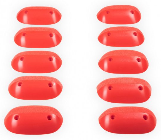 Wataaah - Dojo 2 - Klettergriffe rot/weiß