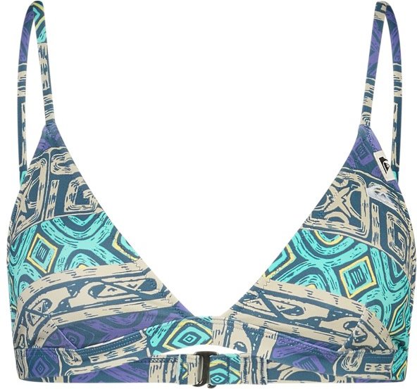 Quiksilver - Women's Champion Sound Top - Bikini-Top Gr L grau