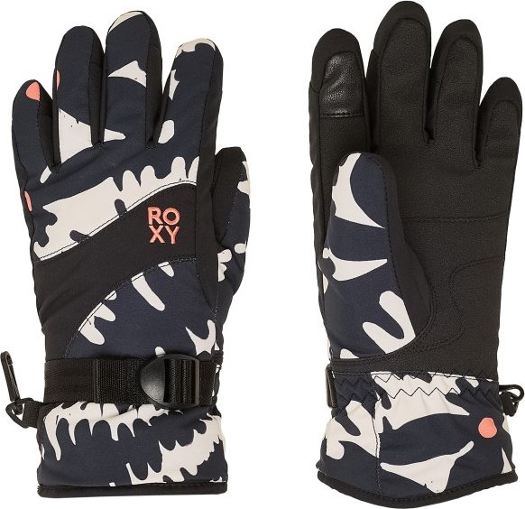 Thumbnail - Roxy - Girl's Jetty Gloves - Handschuhe Gr M schwarz/grau