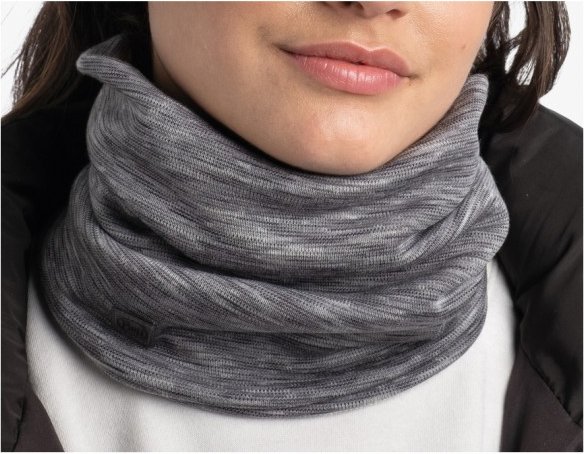 Buff - Heavyweight Merino Wool - Schlauchschal Gr One Size grau