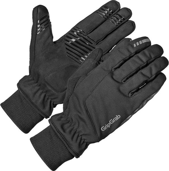 Thumbnail - GripGrab - Windster 2 Windproof Winter Gloves - Handschuhe Gr S - 8 grau/schwarz