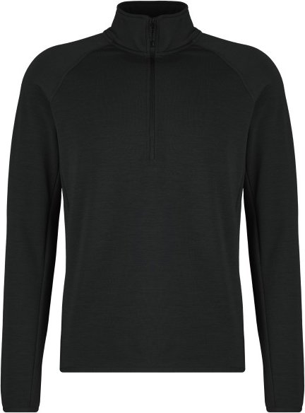 Thumbnail - Heber Peak - MerinoBlend SaplingHe. Half Zip - Pullover Gr M schwarz