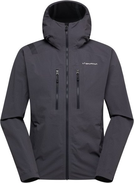 Thumbnail - La Sportiva - Helixir Shell Jacket - Regenjacke Gr L grau