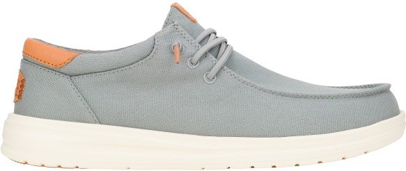 Thumbnail - HeyDude - Paul Canvas - Sneaker Gr 47 grau/weiß