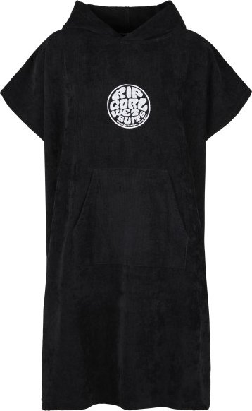 Rip Curl - Logo Hooded Towel - Surf Poncho Gr One Size schwarz