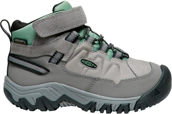 Thumbnail - Keen - Kid's Targhee IV Mid WP - Wanderschuhe Gr 30 grau
