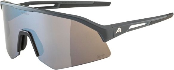 Alpina - Sonic HR Q-Lite Mirror Cat. 3 - Fahrradbrille grau