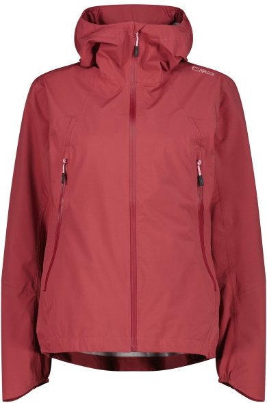CMP - Women's Jacket Fix Hood 2 Layer - Regenjacke Gr 34 rot
