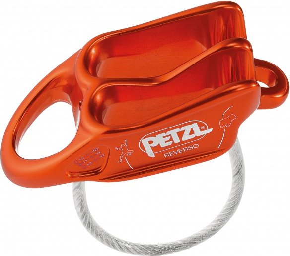 Petzl - Reverso - Sicherungsgerät rot