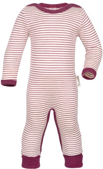 Engel - Kid's Schlafoverall mit Fuß-Umschlag - Overall Gr 62/68 rosa