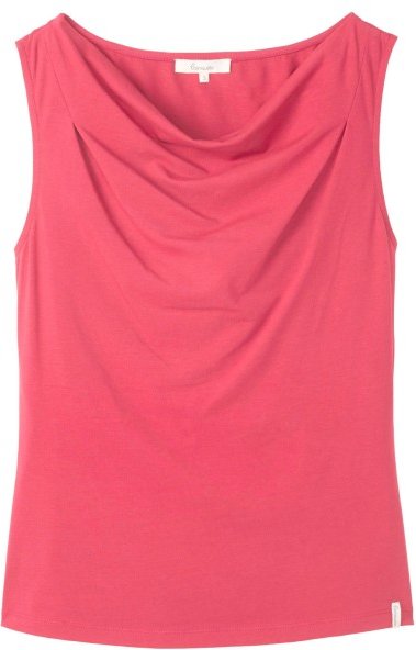 Thumbnail - Tranquillo - Women's Top mit Wassserfallausschnitt - Top Gr L rosa