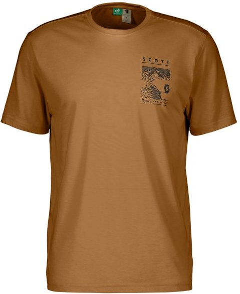 Scott - Defined Dri S/S - Funktionsshirt Gr S braun