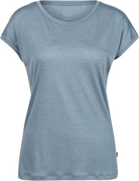Stoic - Women's MerinoChill MMXX. Göteborg Loose Tee - Merinoshirt Gr XL grau