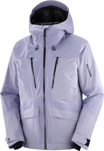 Salomon - Spark Jacket - Skijacke Gr S lila