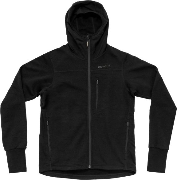 Thumbnail - Devold - Women's Explorer Merino Hooded Jacket - Merinojacke Gr XL schwarz